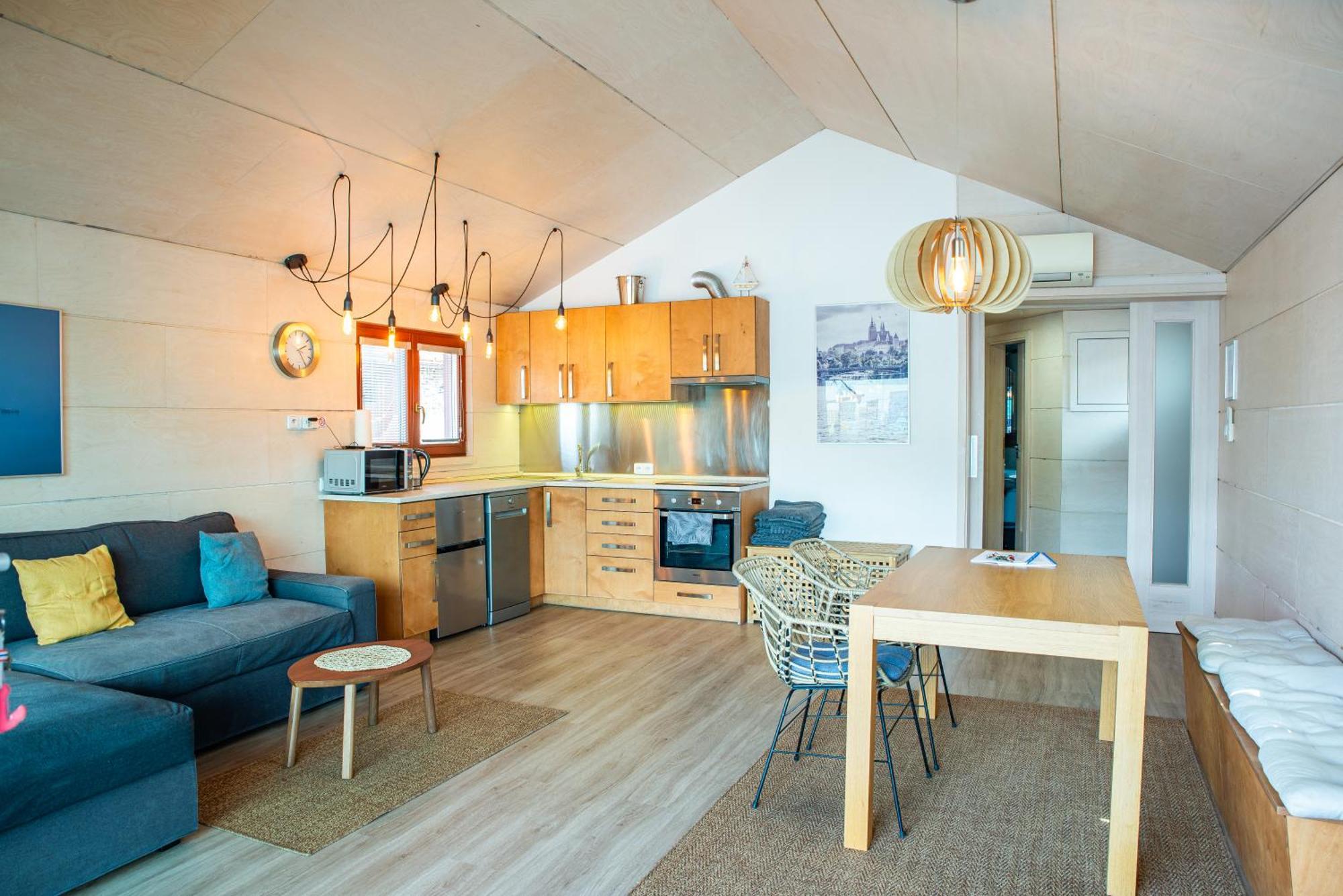 Houseboat Benjamin - Houseboats Benjamin & Franklin Hotel Praga Exterior foto